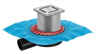 Душевой трап Berges Zentrum Norma 091362 10см хром глянец